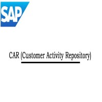 SAP CAR Customer Activity RepositoryOnline Training Institute From I